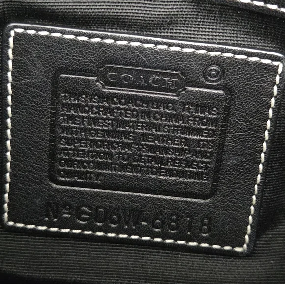 EXCELLENT VINTAGE COACH Y2K MINI SIGNATURE SOHO BUCKLE FLAP SHOULDER BAG 6818 - Picture 10 of 11